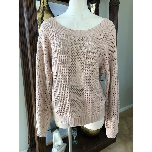 Fate Sweaters - Fate By Lfd Open It Wide Pullover Sweater S